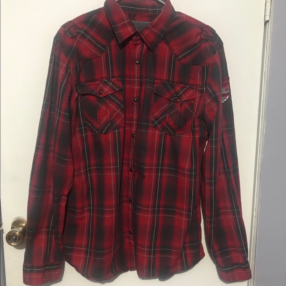 Urban Heritage Flannel Shirt. XL